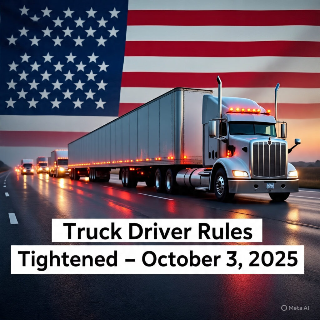 New Crackdown on Noncitizen Truck Drivers by Federal Regulators After Deadly Florida Crash