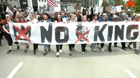 No Kings” Protests Escalate as Trump Military Parade