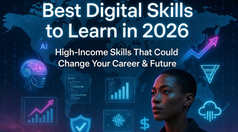Best Digital Skills to Learn in 2026: High-Income Skills That Could Change Your Career and Future