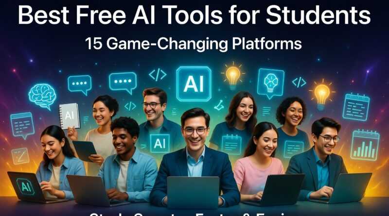 Best Free AI Tools for Students: 15 Game-Changing Platforms That Can Make Studying Smarter, Faster, and Easier